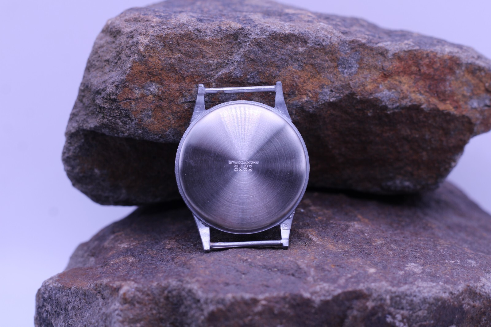 OUR SWISS STAINLESS STEEL BOTTOM MEN’S MILITARY WRIST WATCH CASE FIXED LUG (DK)