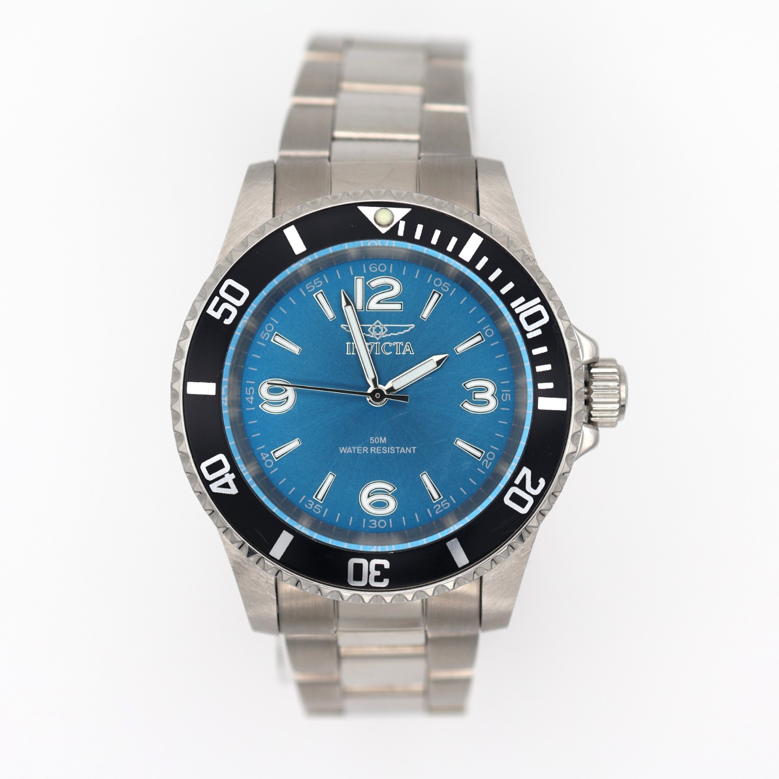 Invicta Specialty Velario 69726 41mm Light Blue Dial Stainless Steel Men’s Watch