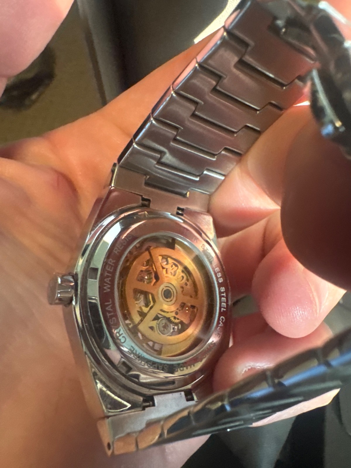 Mathey tissot skeleton watch automatic with card original bog and hangtag