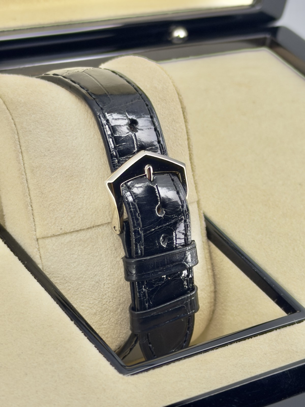 Patek Philippe Calatrava Charcoal Gray Dial on Strap 6119G-001 Complete 2022