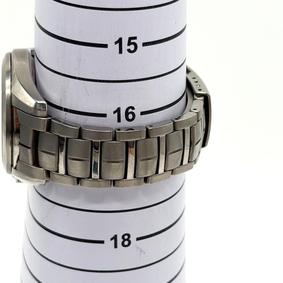 Seiko Brightz 7B24-0AW0 Solar Titanium Watch Black Dial Japan 071241