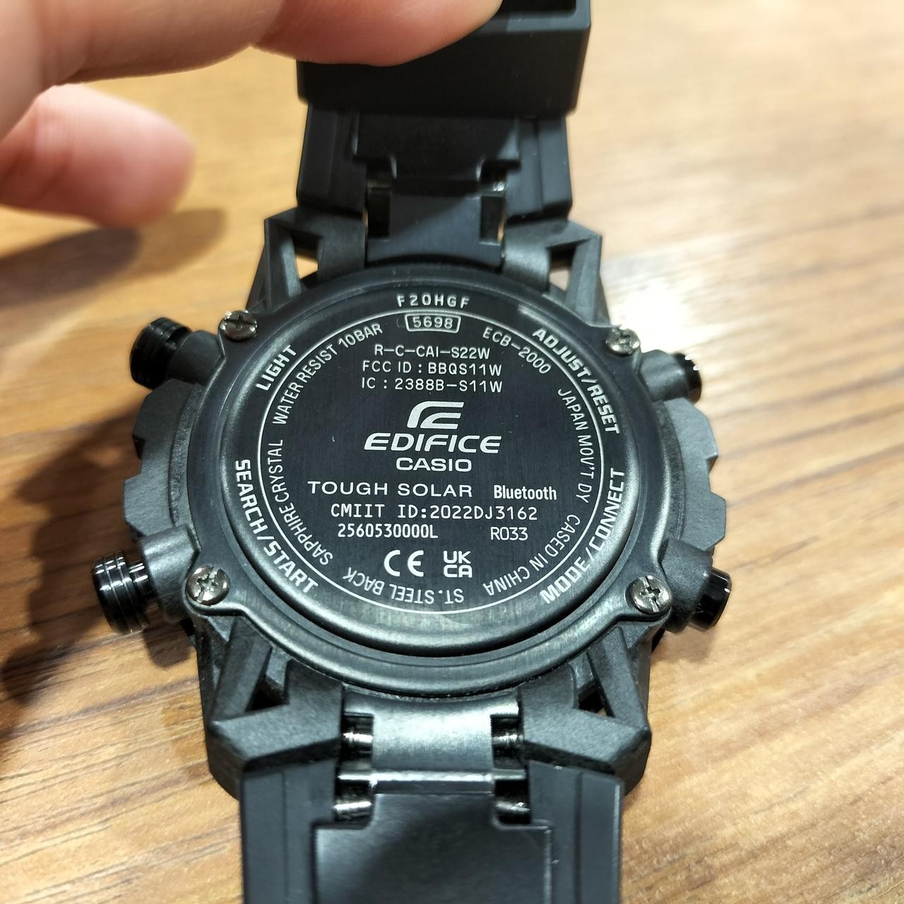 CASIO Wristwatch ECB-2000YPB-1AJF