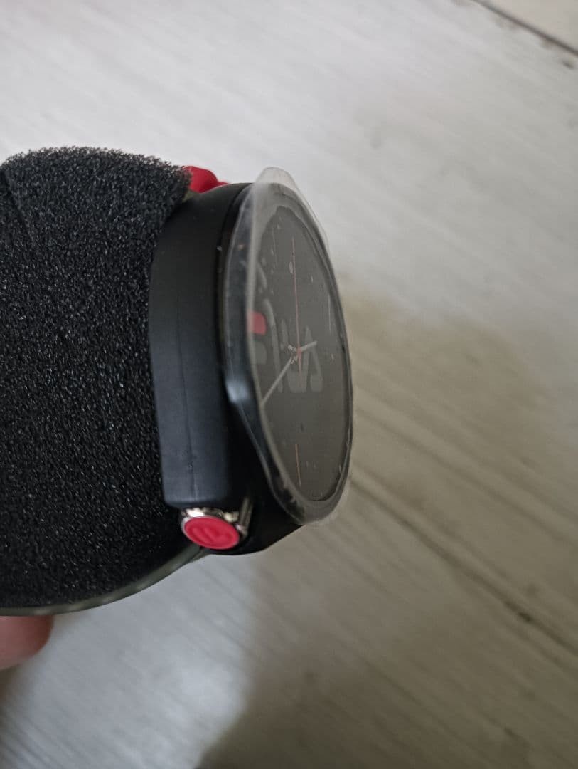 FILA FM-807 Watch Black Big Logo with Tags – Used