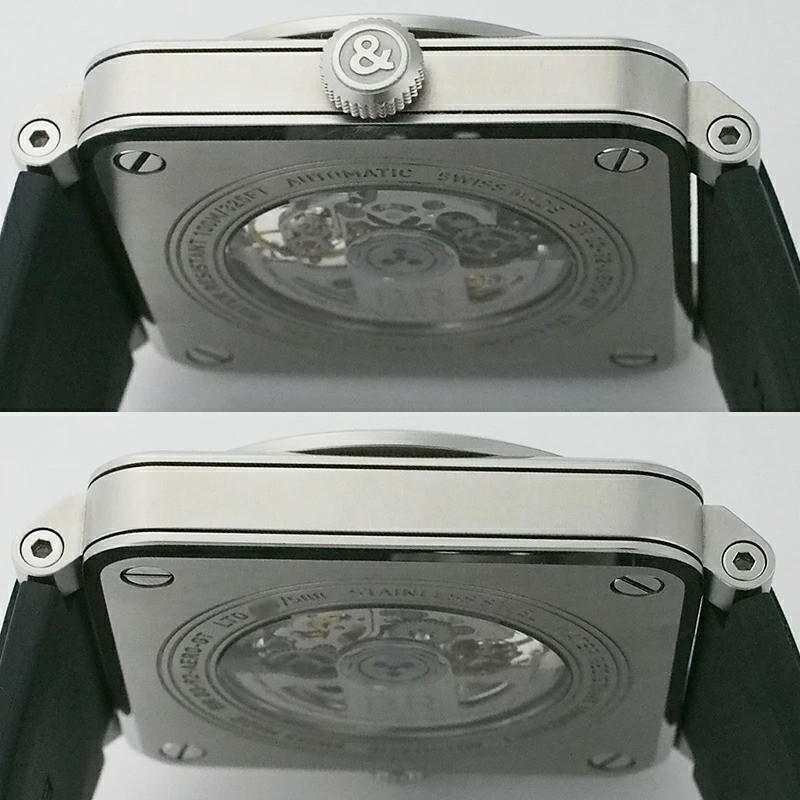 Bell & Ross BR03-92 AeroGT Automatic 42mm Skeleton Dial Men’s SS Rubber Strap