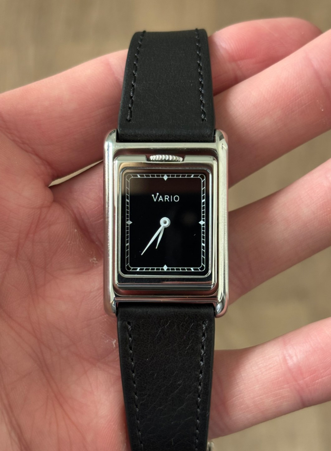 LIKE NEW Vario Versa White/Black Dial with BOX AND PAPERS