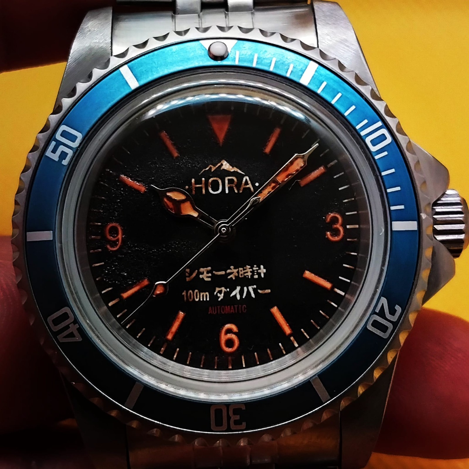 Vintage 39.5mm Automatic Movement Watch -Hora-