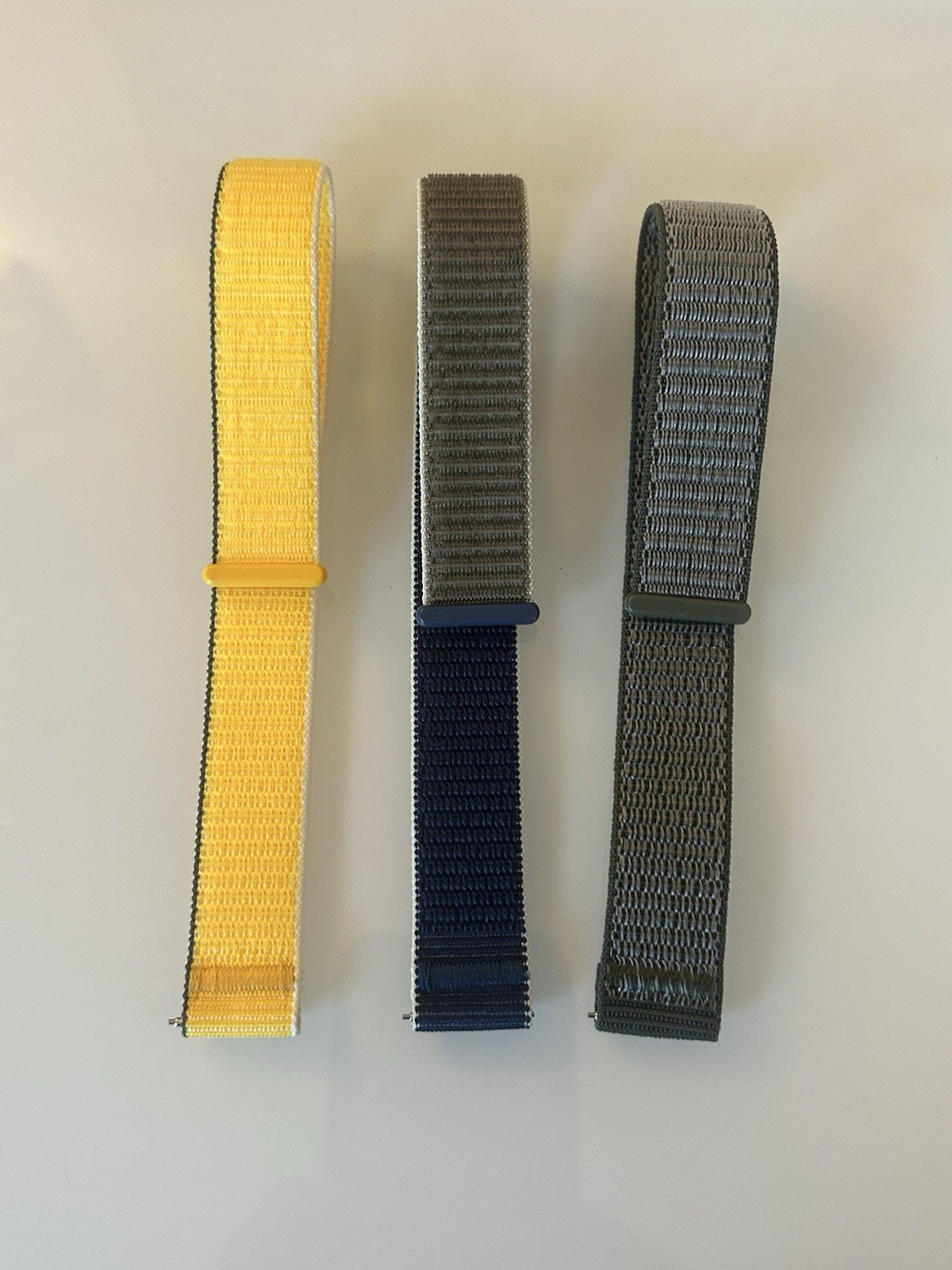 RZE Urbanist Titanium Quartz Watch Yellow Dial Black Nylon Strap 36mm Box