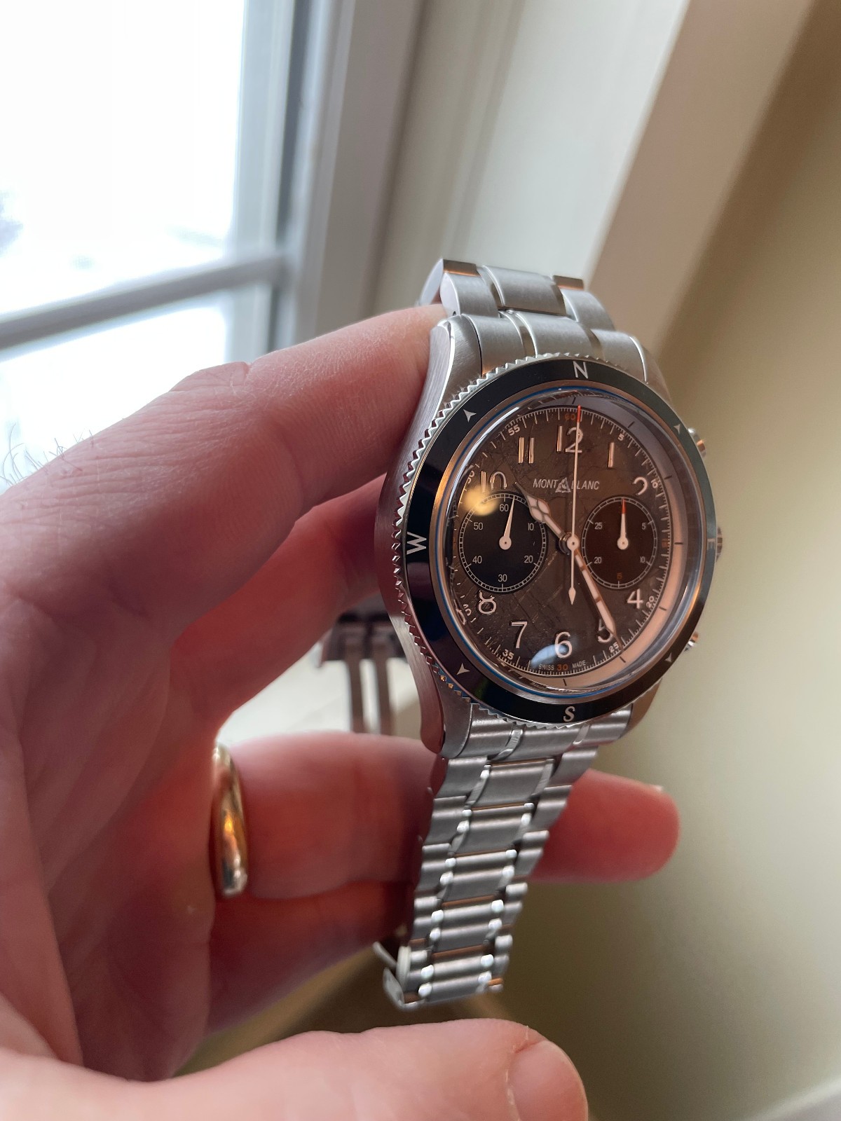 Montblanc 1858 Zero Oxygen “The 8000” Chronograph – Grey dial