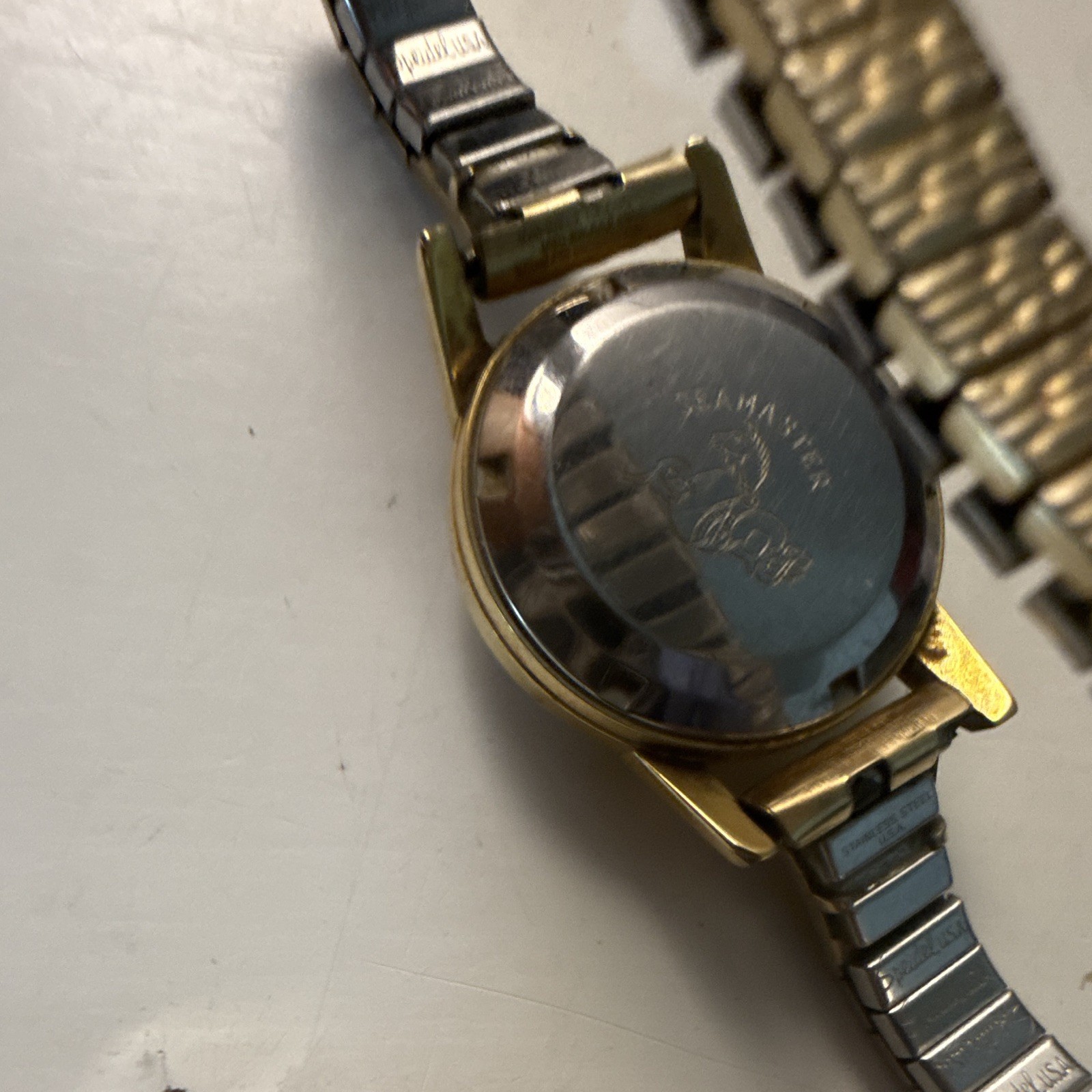 OMEGA Seamaster Vintage Women’s Manual Wind Gold Filled Watch Silver Dial
