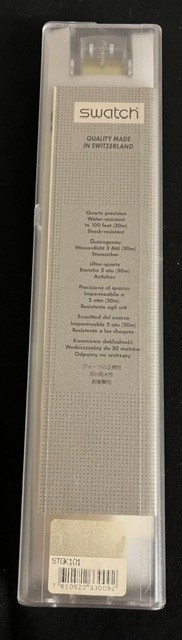 Swatch Watch Bunnysutra STGK101 Originals Touch 2004 Swiss Wristwatch Touch Game