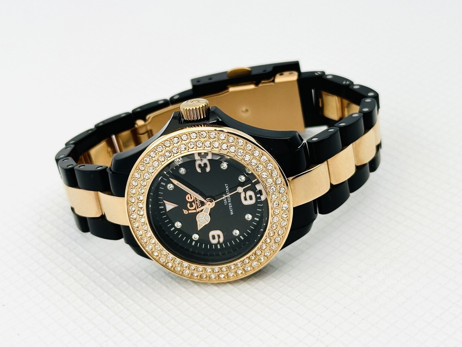 Ice-Watch Women’s ST.BK.S.P.09 Stone PC Collection Bicolour polycarbonate Watch