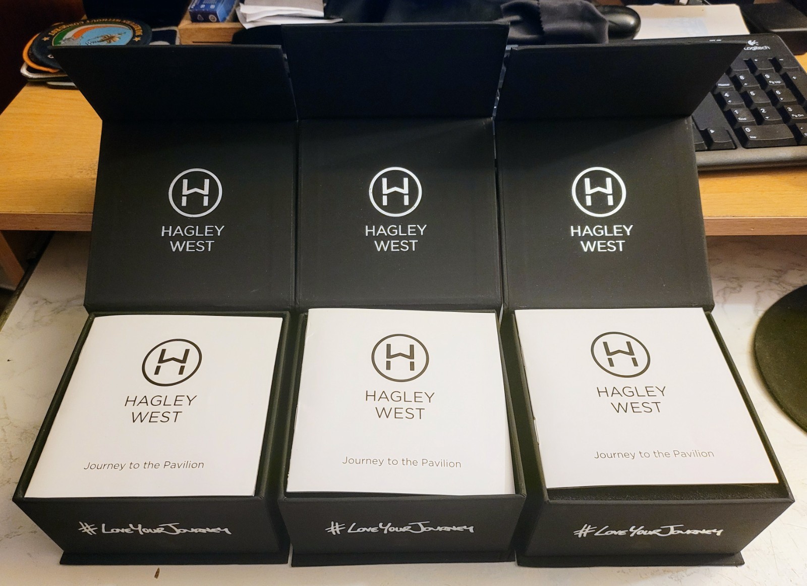 #Hagley West LYJ I Chronographs – Set of Three – Excellent Condition!!