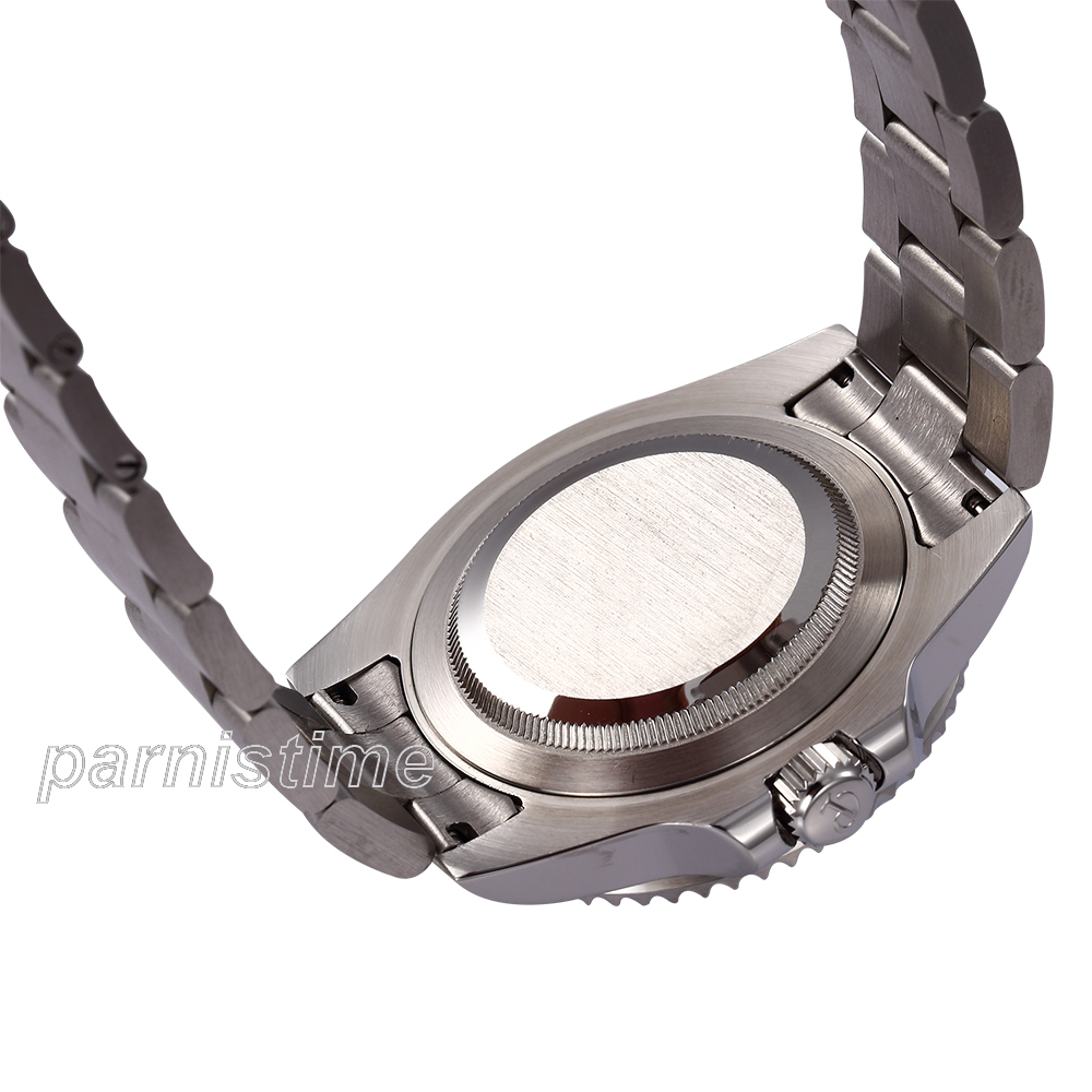 40mm Parnis Sapphire Glass Miyota Automatic Movement Men’s Watch Rotating Bezel