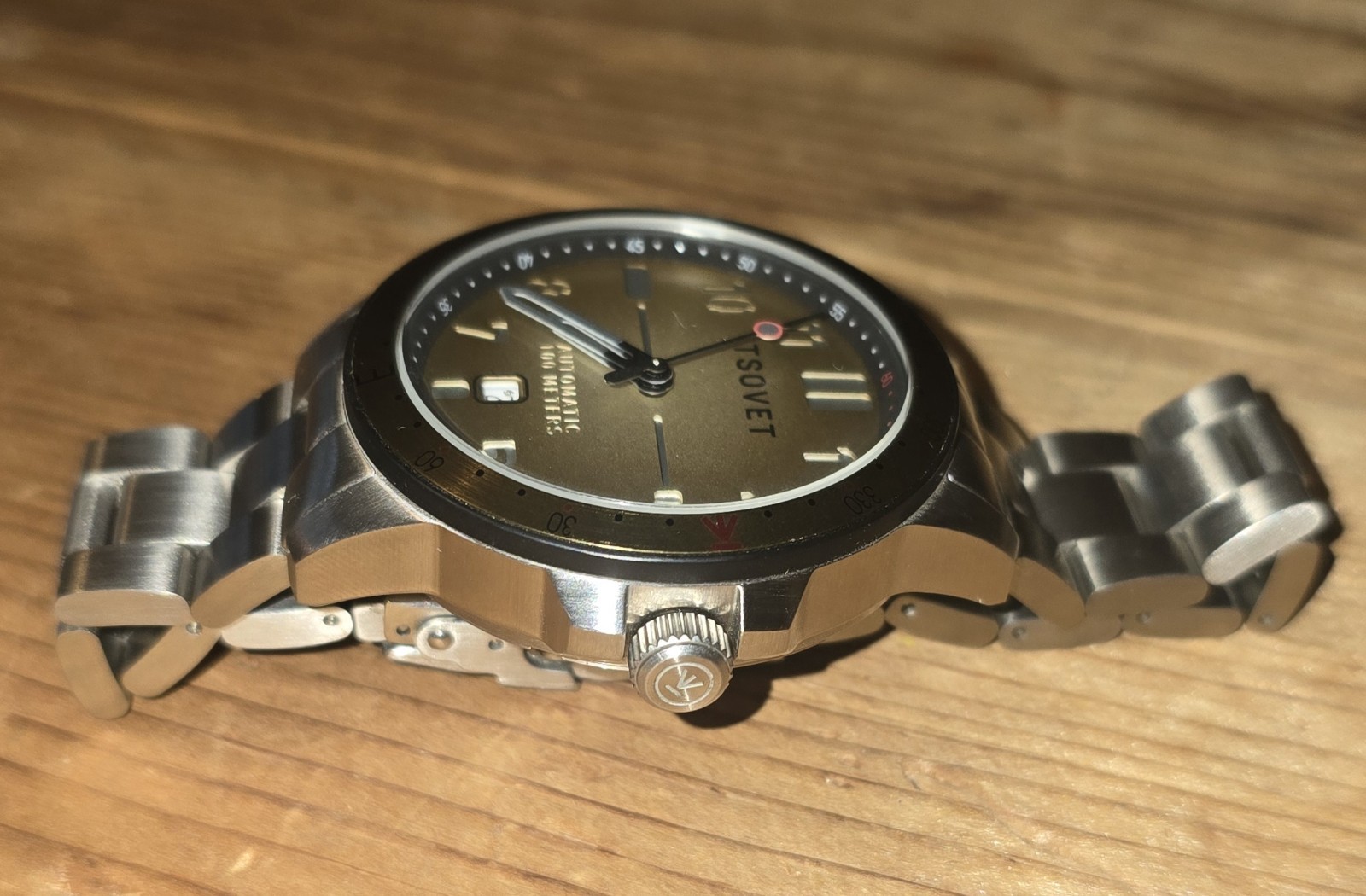 TSOVET FORESTER TS-4002 AUTOMATIC MOVEMENT WATER RESISTANT 100M MEN’S WATCH