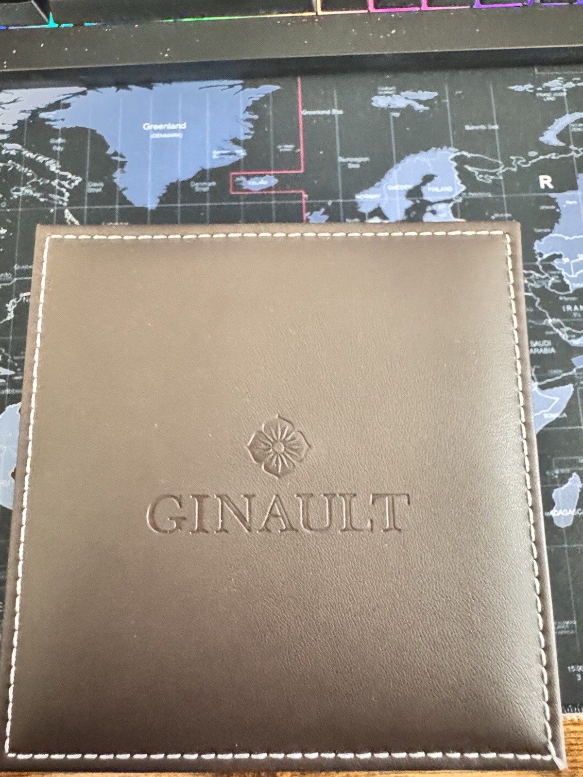 Ginault Ocean Rover 300m Automatic Black Dial Steel Bracelet Box & Papers.