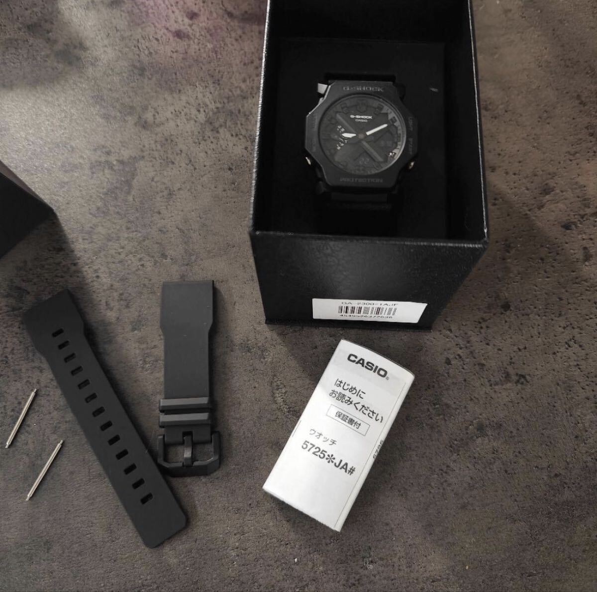 Casio G-SHOCK■GA-2300■With replacement belt