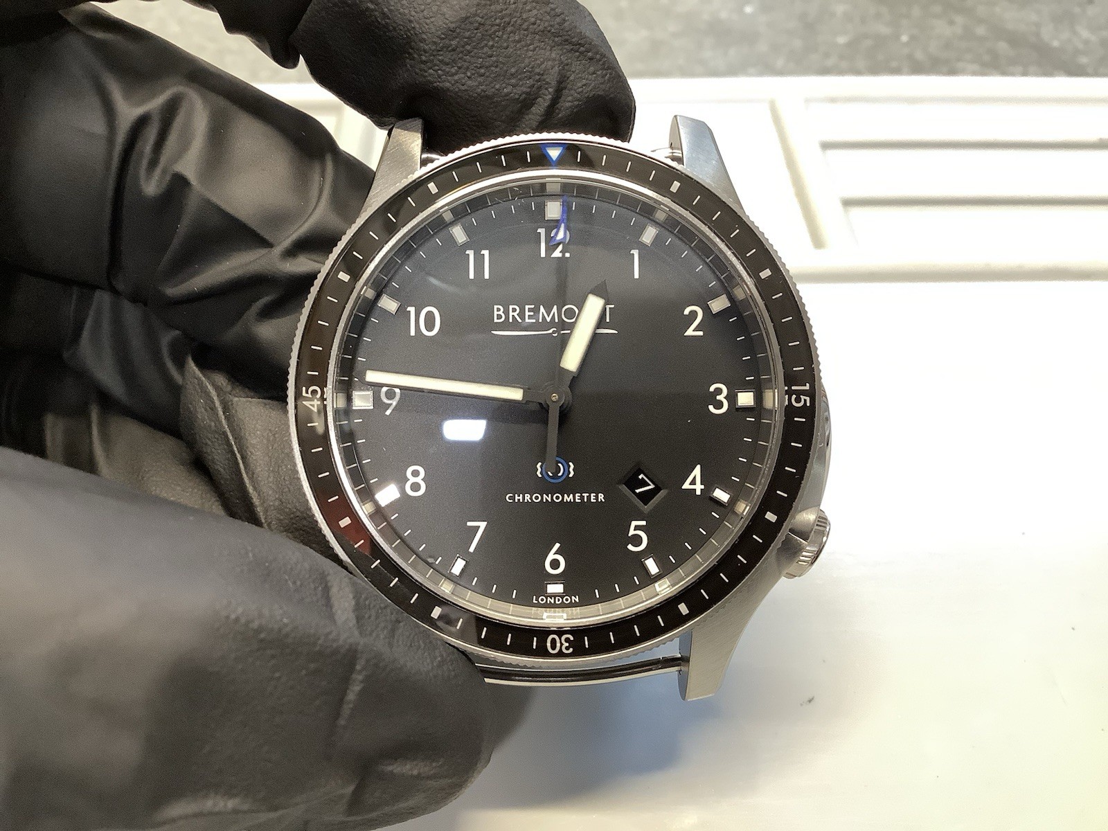 Bremont Boeing Model 1 Black Dial 43mm Automatic Men’s Watch BM1-BK-R-S