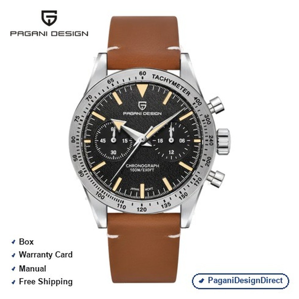 Pagani Design PD-1766 All Black Men Automatic Watch