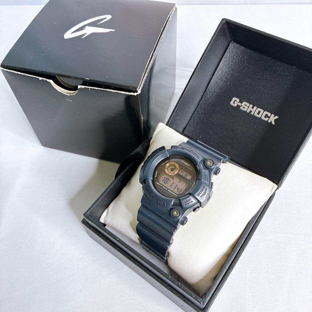 CASIO G-SHOCK FROGMAN GW-200MS Black Solar Watch Used