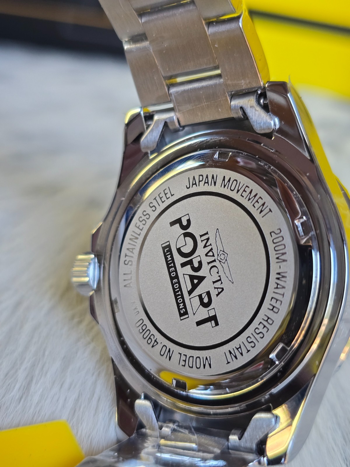 Invicta Pop Art Limited Edition Men’s Watch – 40mm, Steel – # 49060 | BRAND NEW