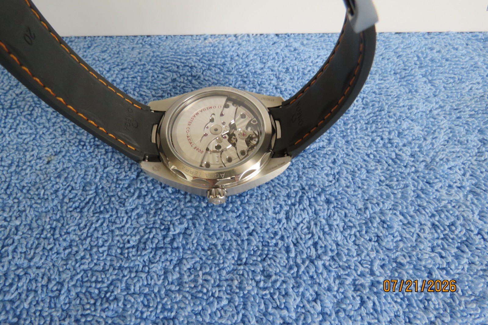 Omega Seamaster Aquaterra 41 gray dial box and cards excellent condition