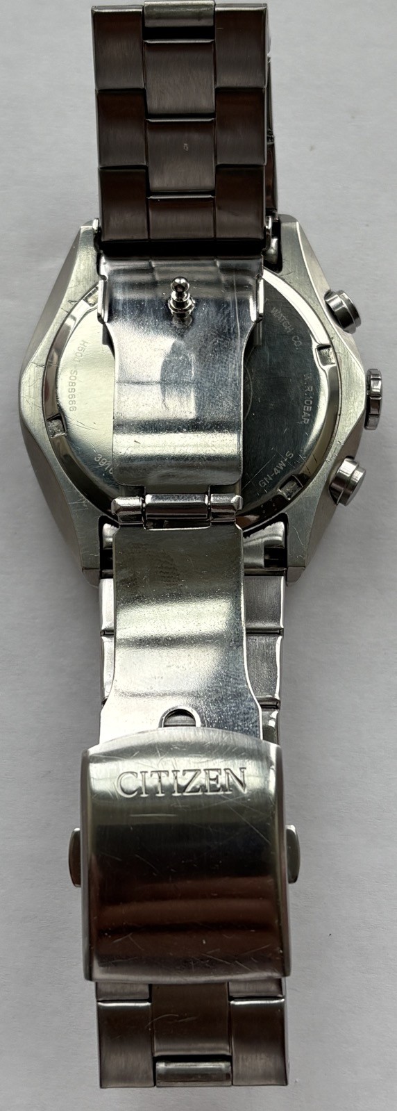 Citizen Eco-Drive Chronograph H500-S088666 WR100 Refurbished Read!