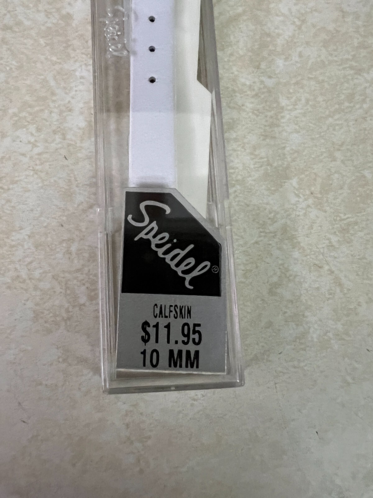 Vintage Speidel Watch Band – NOS: Womens White Calfskin 10mm R70/260/230 Mint!