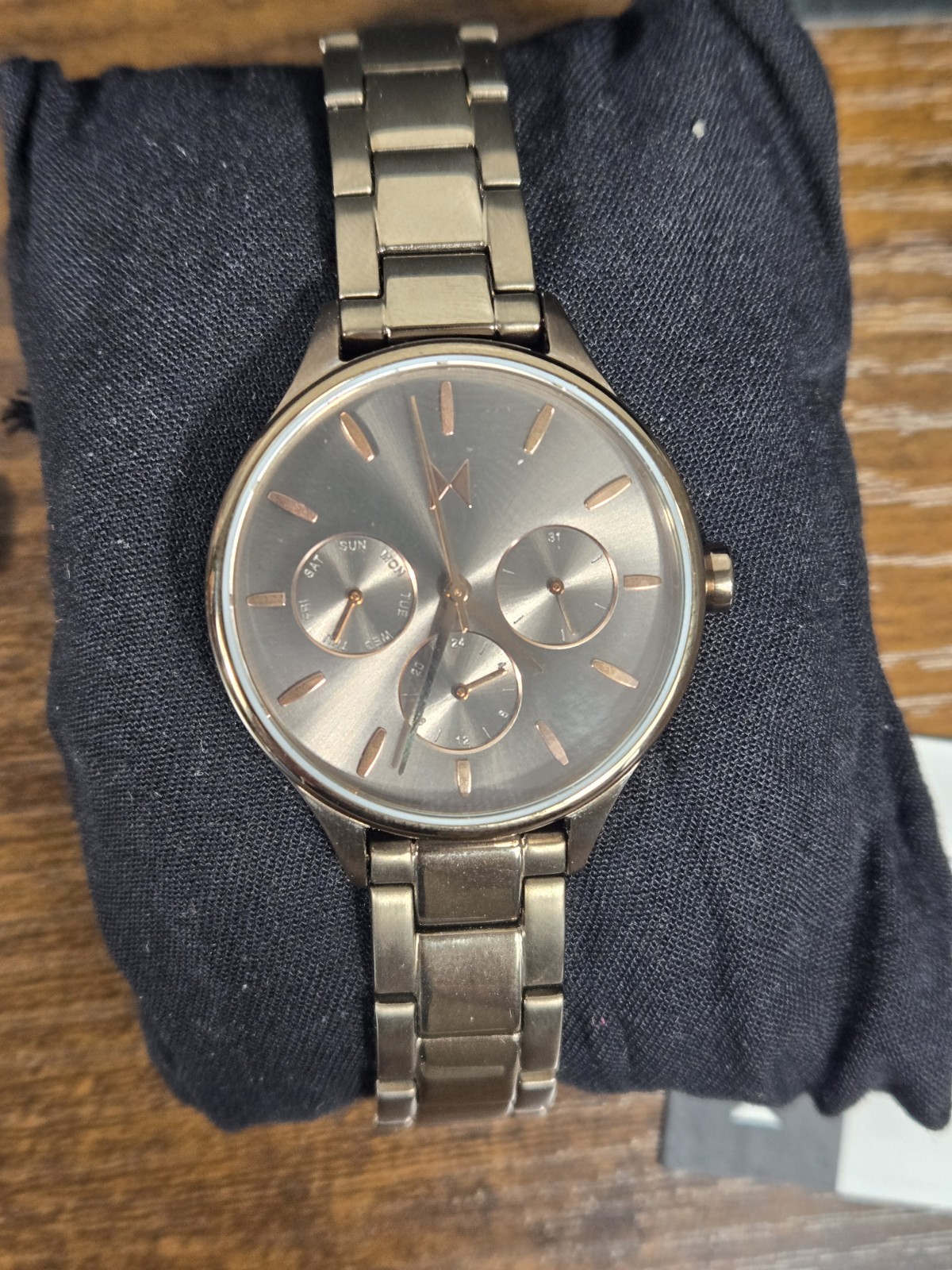 MVMT LADIES REINA MULTI-EYE CHRONOGRAPH BRACELET WATCH STAINLESS QUARTZ ROSE