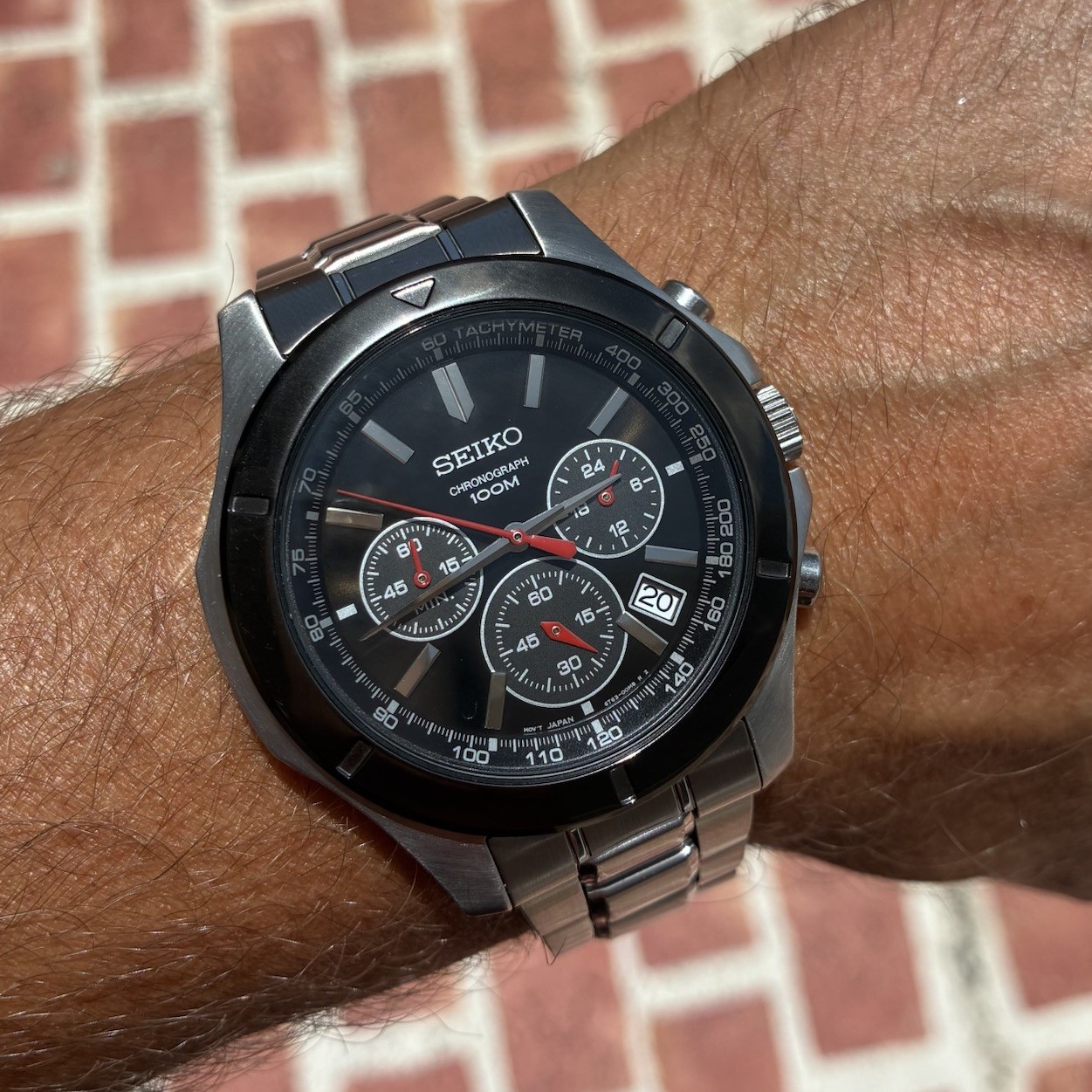 STUNNING Seiko Chronograph Men’s Watch Read Description