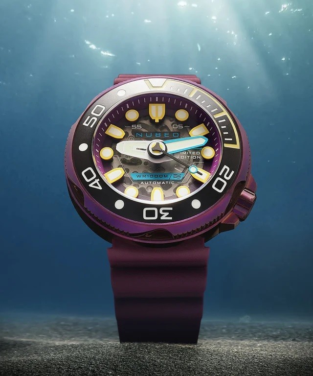 VENTANA SKELETON AUTOMATIC LIMITED EDITION Indigo NB-6113-04