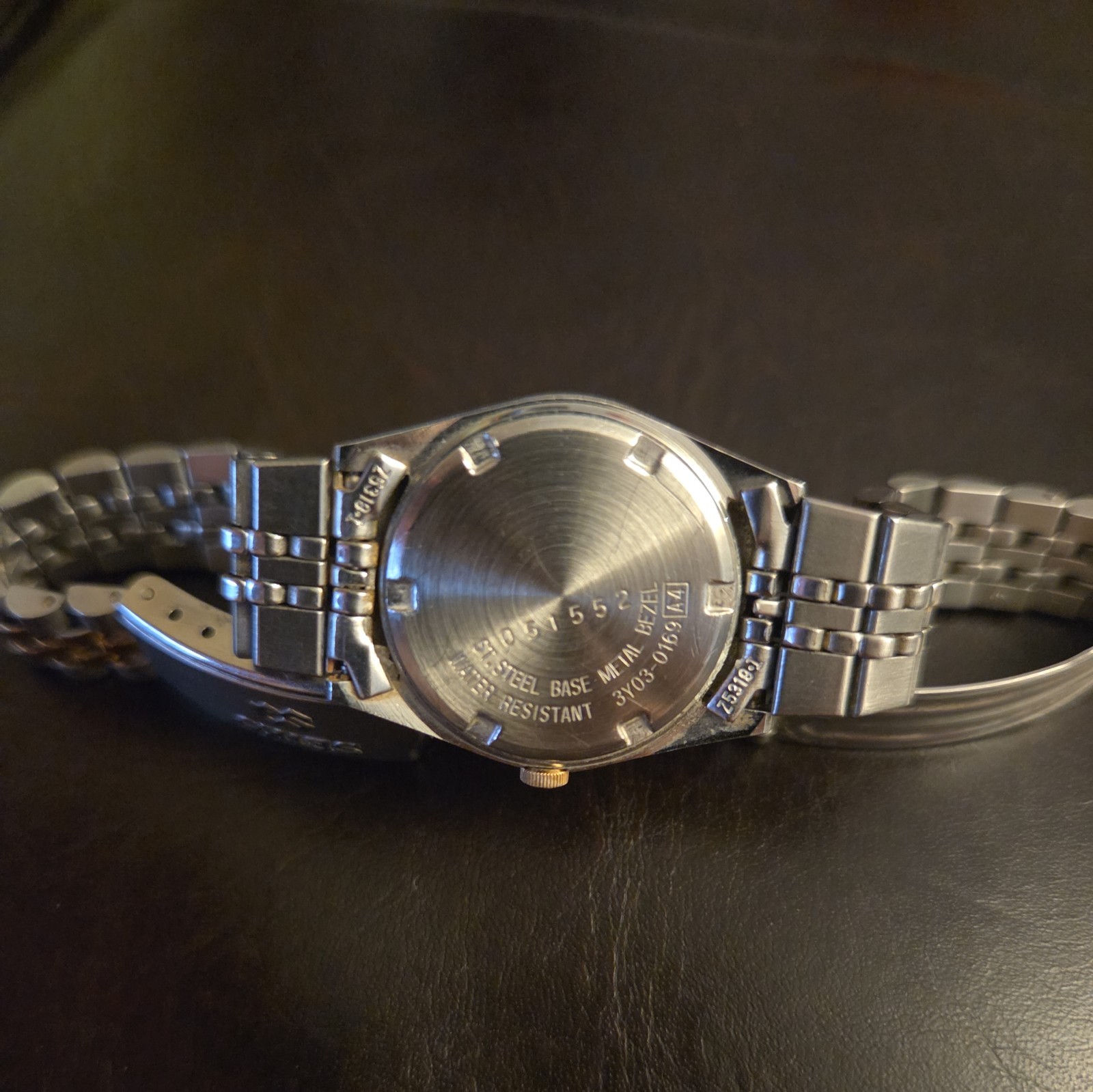 Seiko Womens Watch 23mm White Dial Two Tone Day Date New Battery