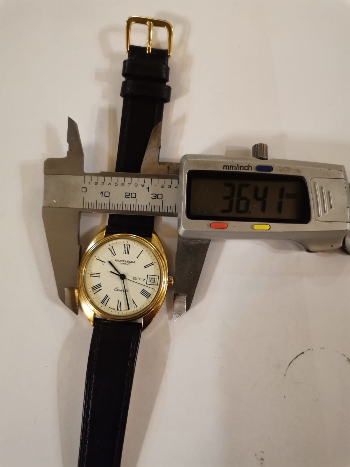 Vintage Favre Leuba cal 940.111 QTV Dial