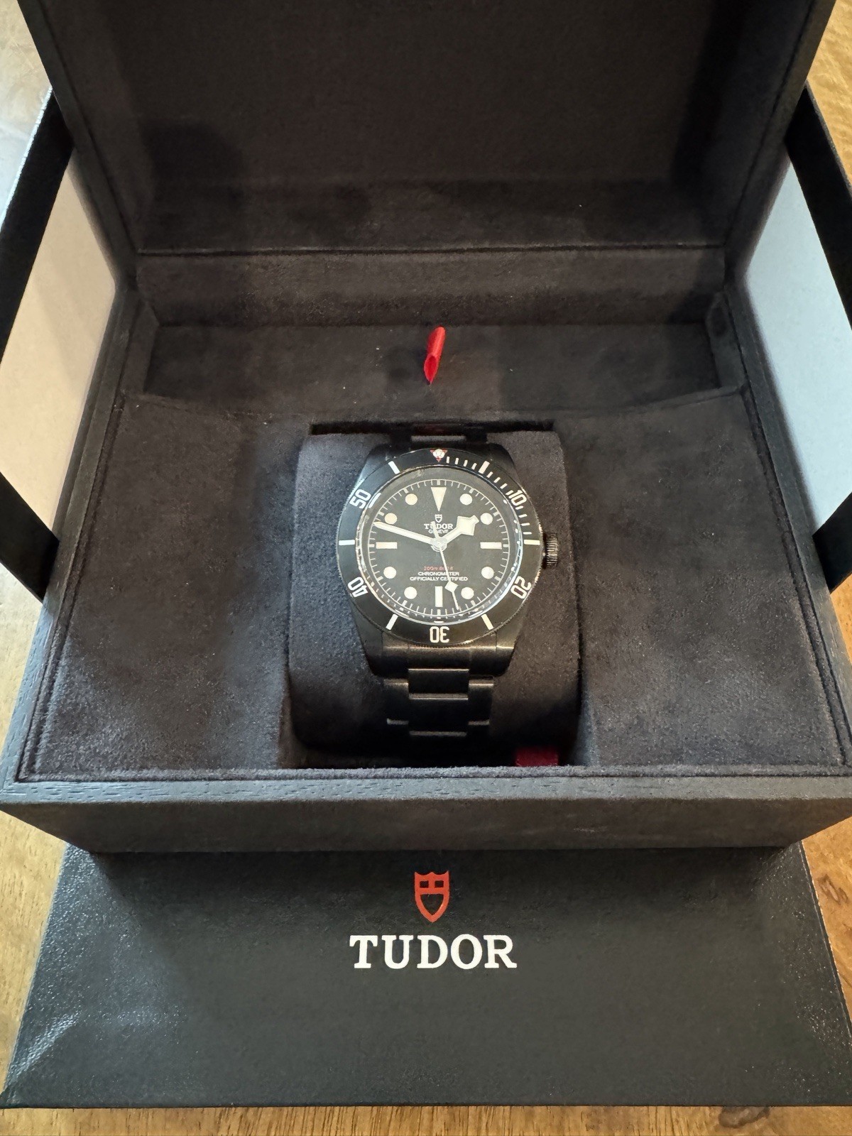 Tudor Black Bay Dark 41mm Black PVD StainlssSteel FreshlyServiced! M79230DK-0005