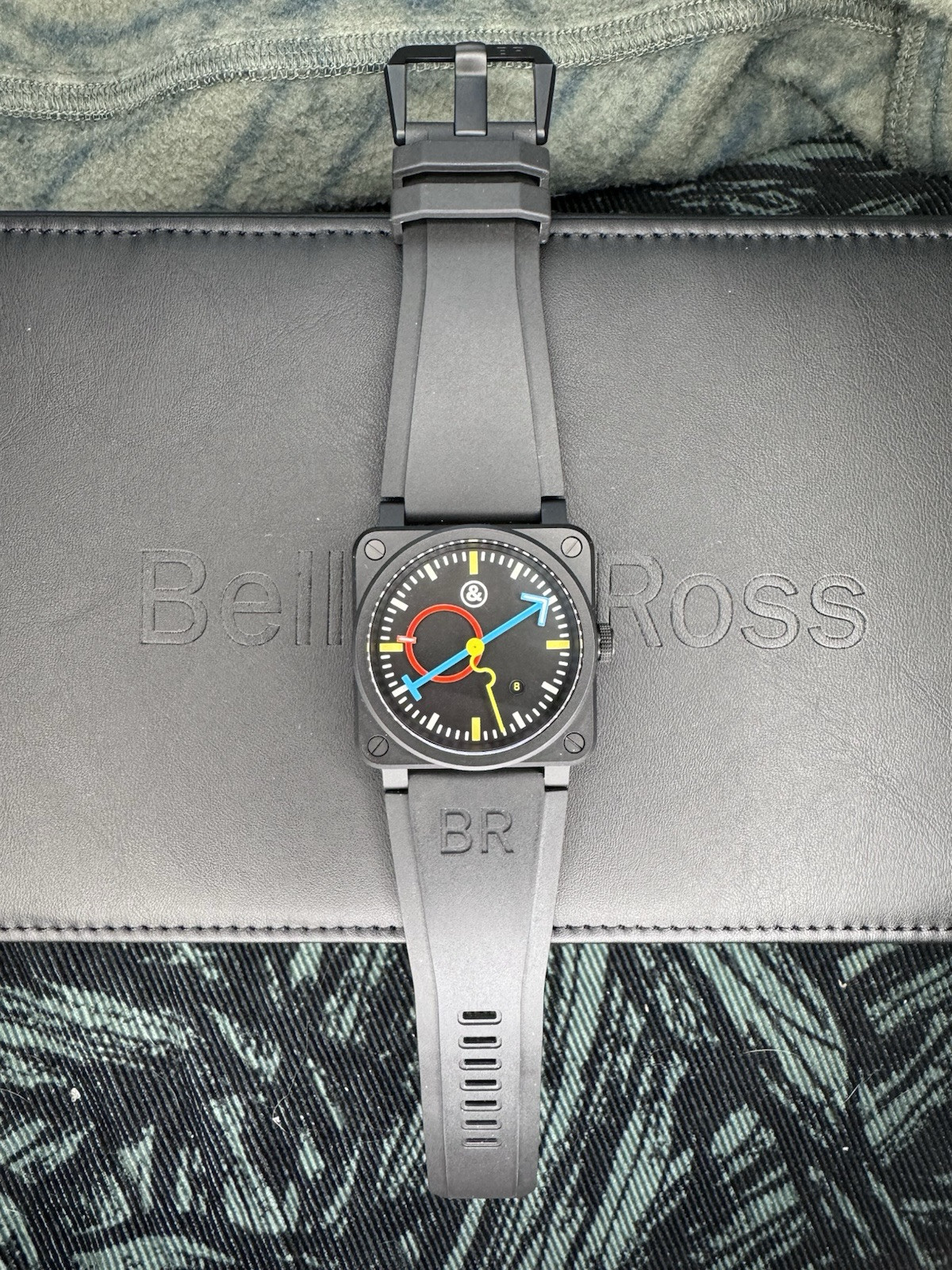 Bell & Ross x Alain Silberstein Ref. BR03-92 42mm Men’s Watch with box and paper