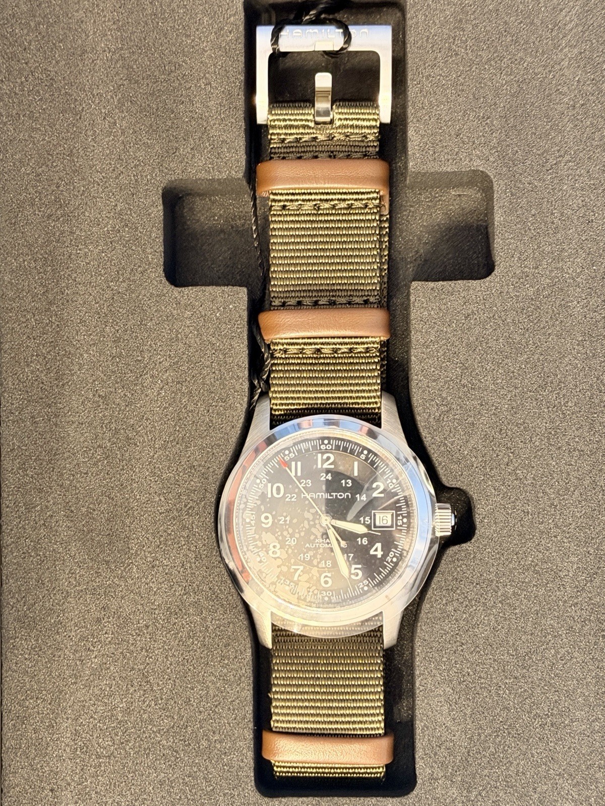 Hamilton Call of Duty Black Ops 7 SE Auto 42mm Black Dial Date 100m Box
