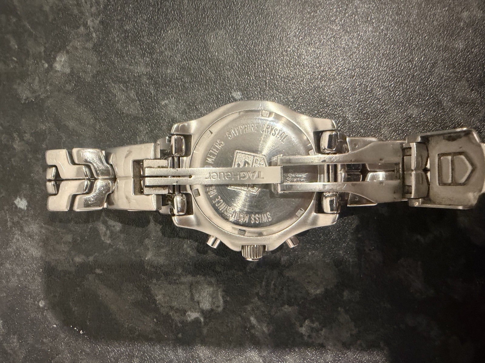 TAG Heuer Link Searacer CT1114 40mm Quartz Chronograph 200m SS Bracelet