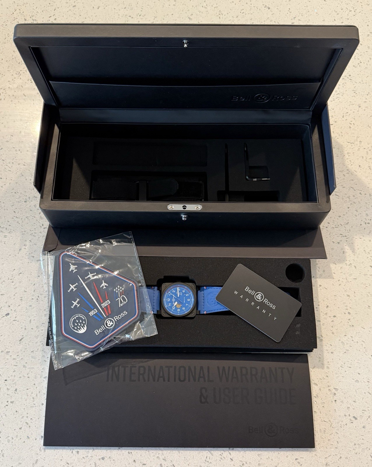 Bell & Ross BR03-92 Patrouille de France 70th 42mm Men’s Automatic Watch B&P 25