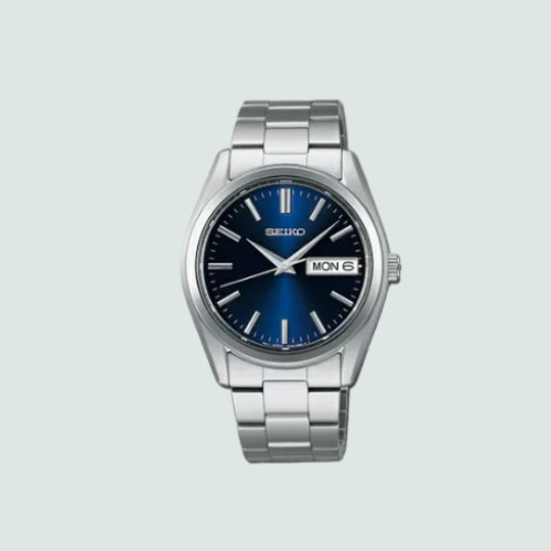 Seiko Men’s Watch SBTH SEIKO SELECTION Champagne Gold Black Navy Stainless Steel