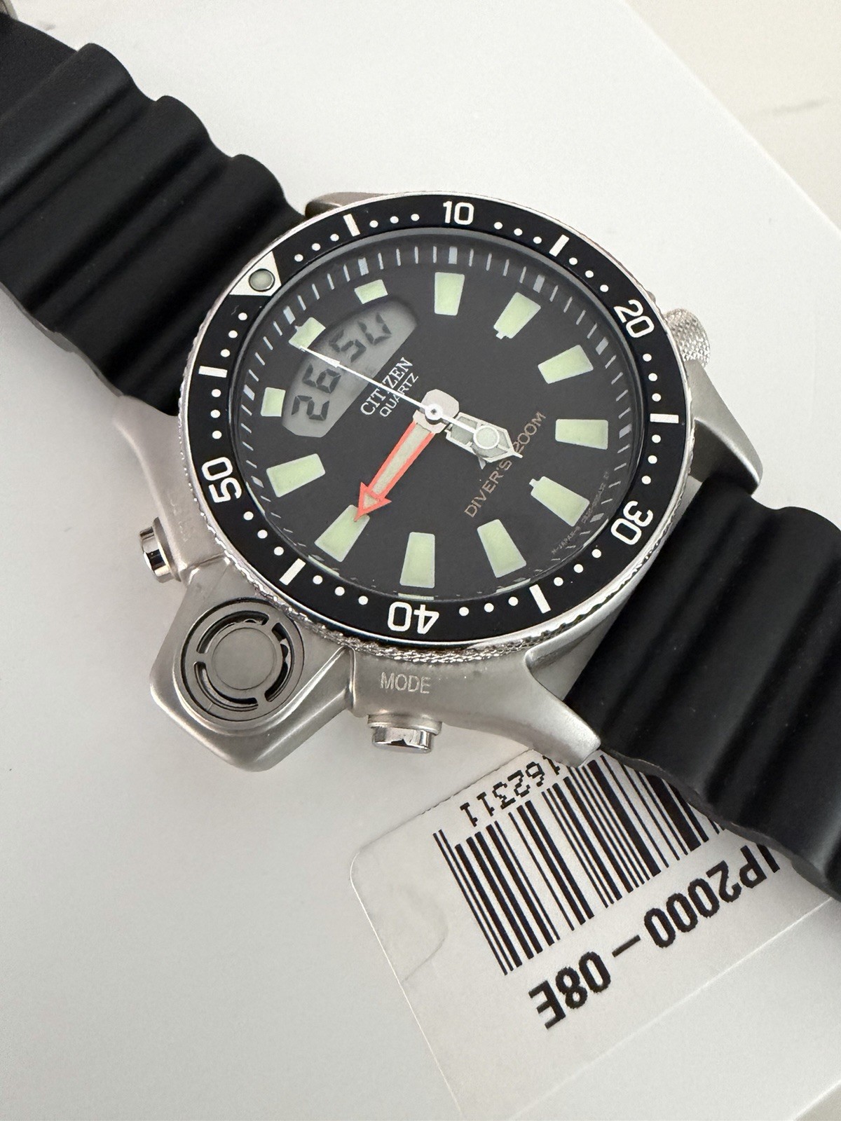 Citizen Promaster Aqualand JP2000-08E LK/NW Cond Single Owner B&P