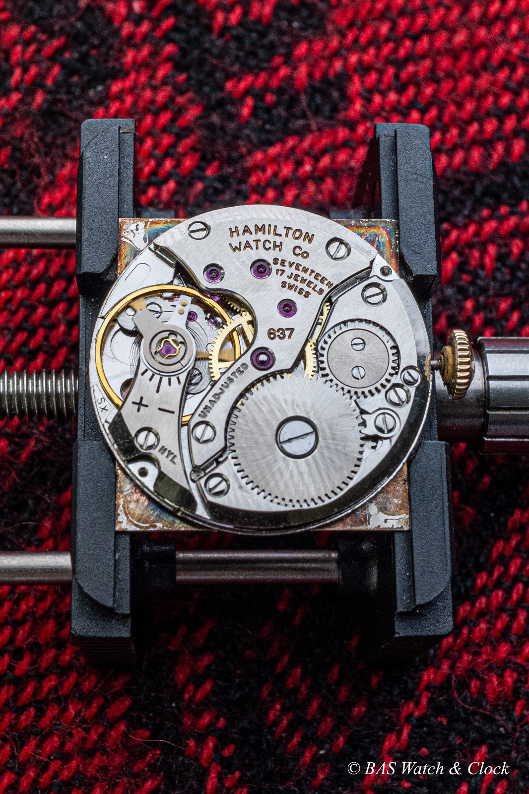 Vintage Hamilton Thinline 6501 – Square Gold Filled – Fully Serviced