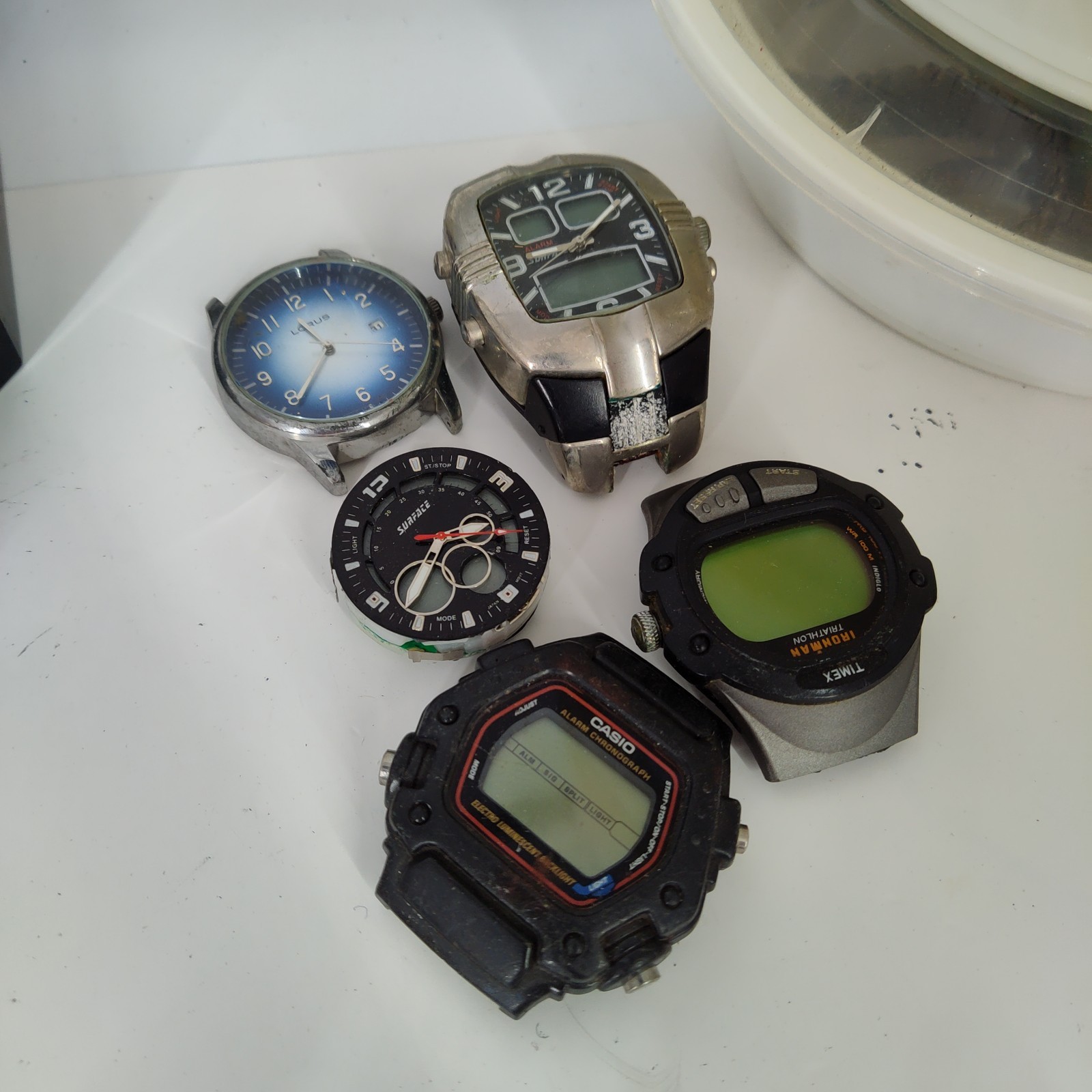Lot of 15lbs 172 Assorted Watches Mens & Womens PARTS REPAIR