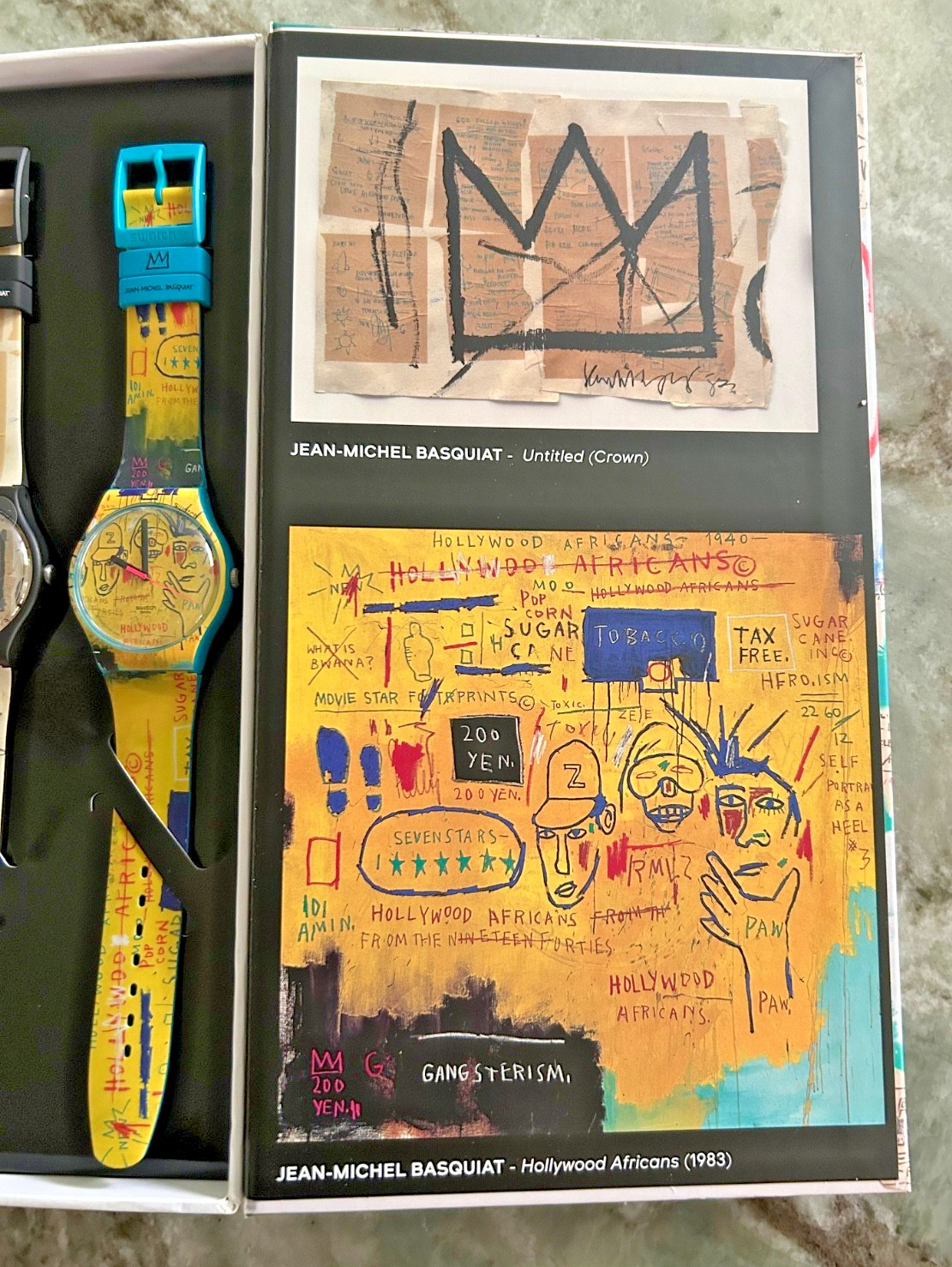 Swatch Art Special – Jean-Michel Basquiat – SZS39 – 2023 – Limited Set