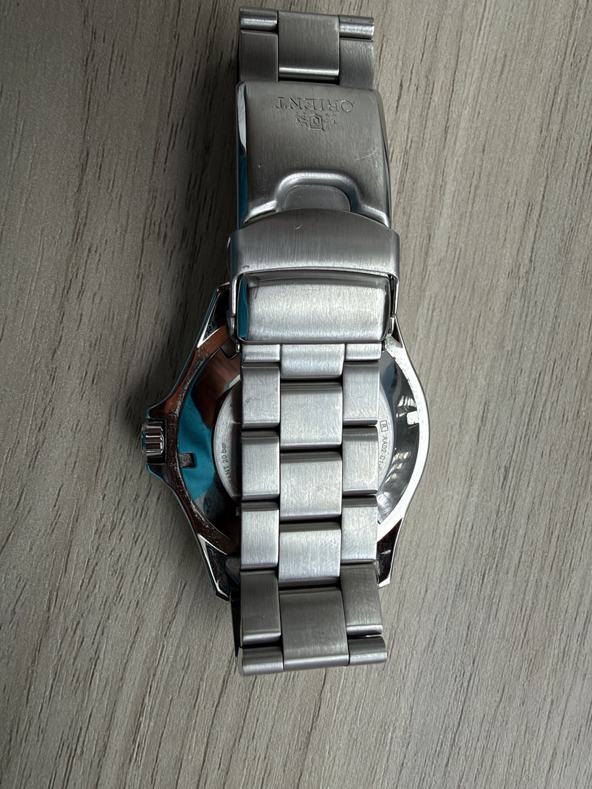 Orient Mako II Blue Dial