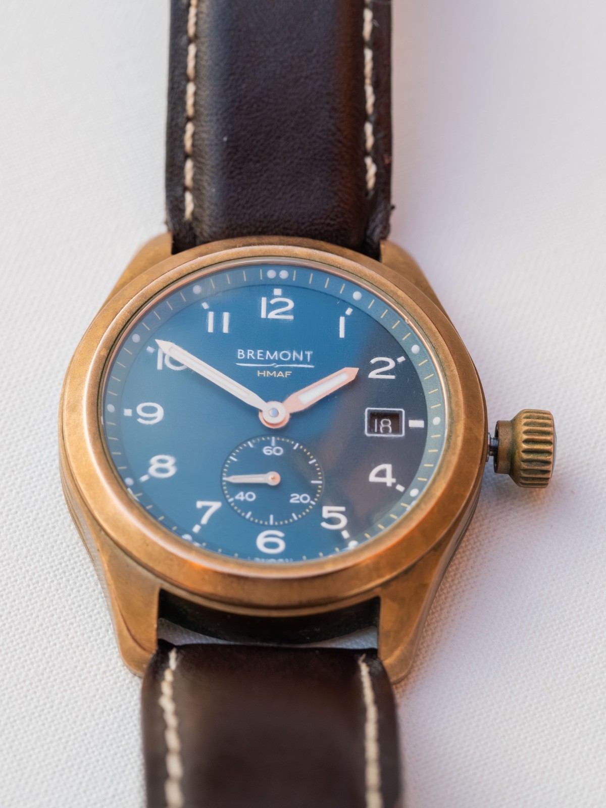 Bremont Broadsword Bronze Mens Automatic Watch 2023 Full Set 40mm