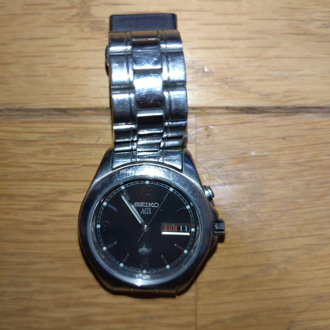 SEIKO AGS Watch Black