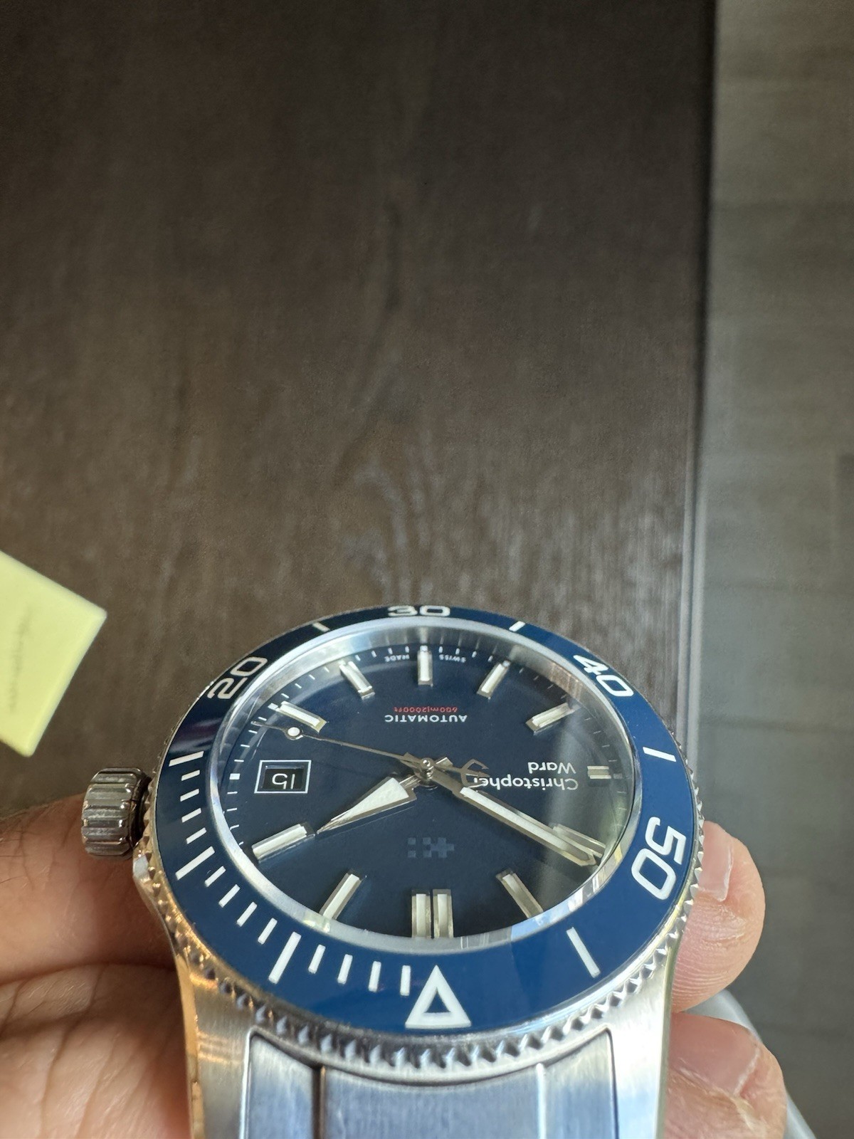 Christopher Ward C60 Trident Pro 600 MK3 – Blue – 38mm