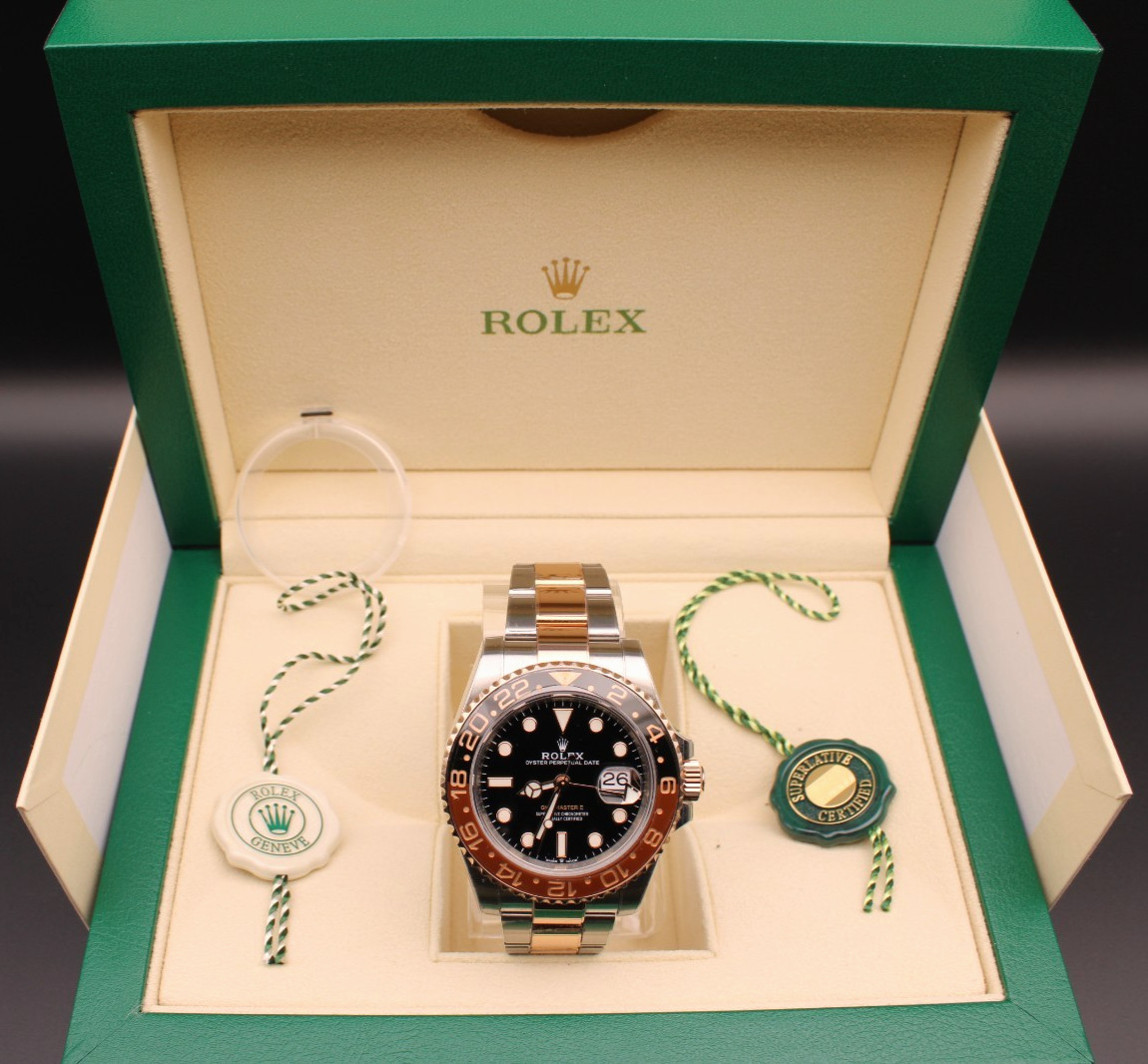 Rolex GMT-Master II Two-tone Oyster Bracelet – Rolex CPO – 126711CHNR – B&P