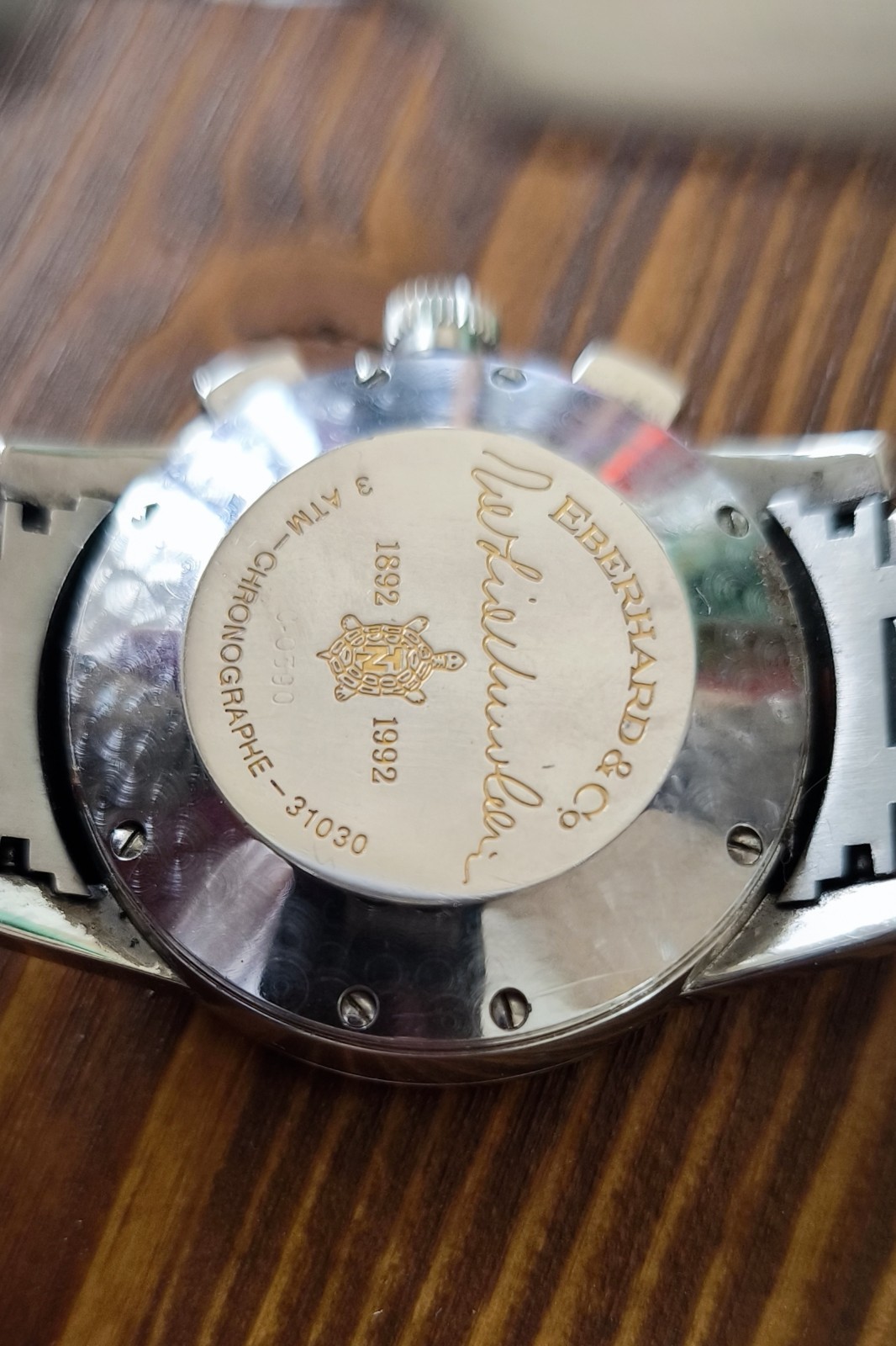 EBERHARD TAZIO NUVOLARI 31030 1st SERIES OPEN TURTLE BRACELET FULL SET