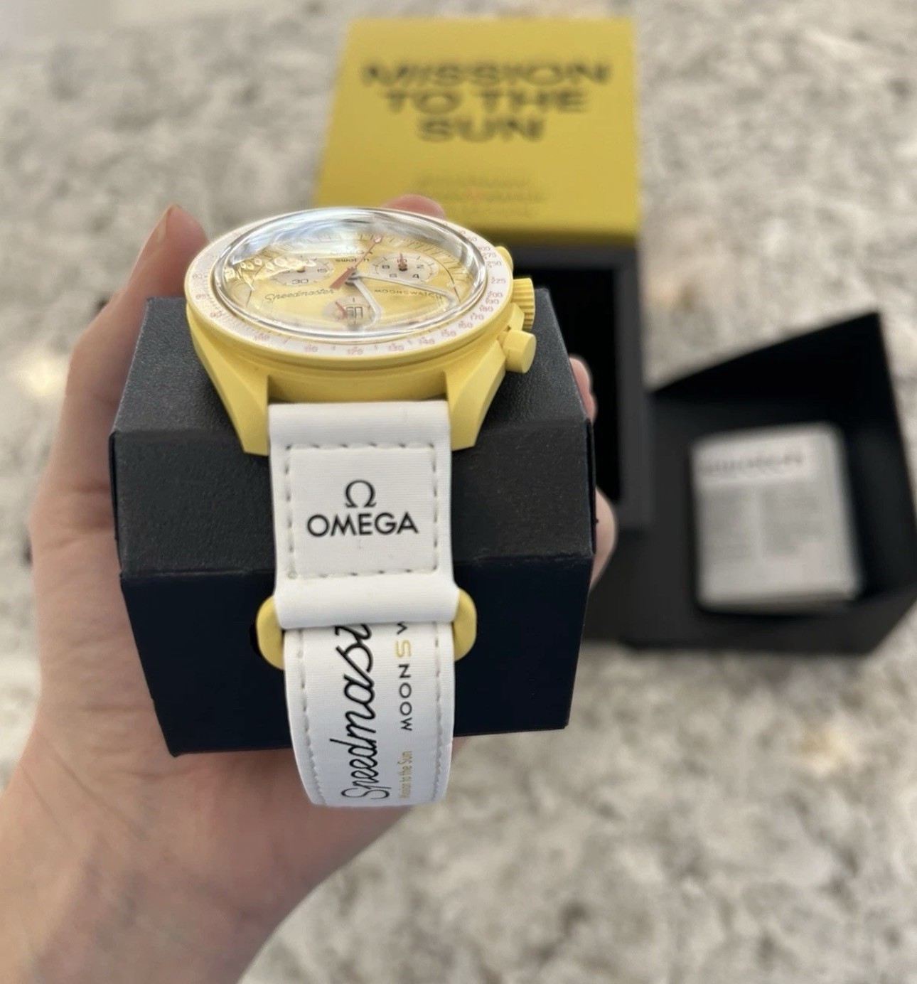 Omega x Swatch Mission to The Sun Moonswatch Brand New Box+Papers NEW Bioceramic