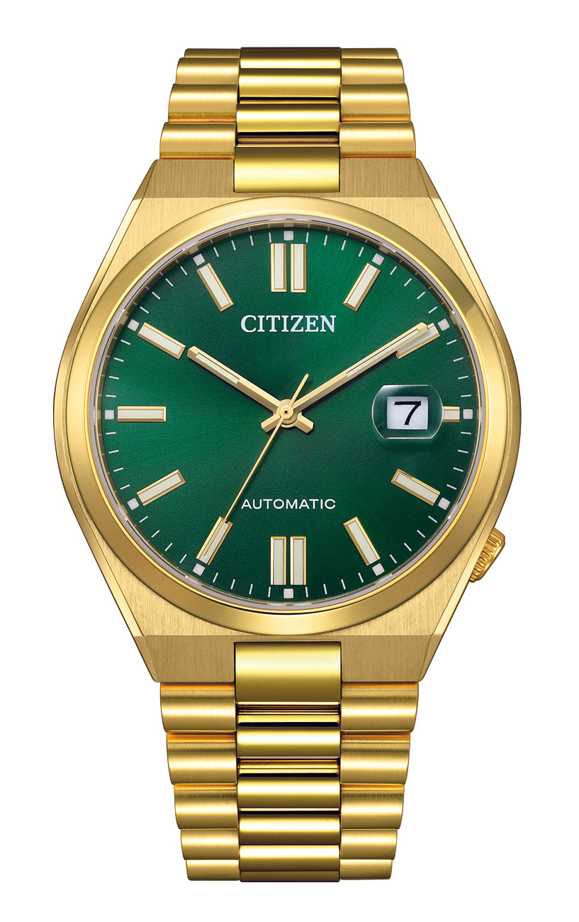 Citizen Men’s Tsuyosa Automatic Green Dial Watch – NJ0152-51X NEW